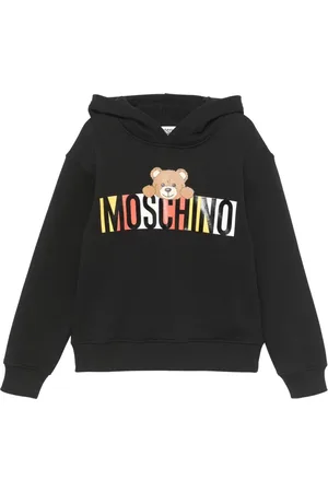 Moschino Kids Bear Logo Hoodie in