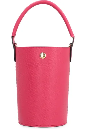 Longchamp Bucket Bags, female, , ONE SIZE, Leather Bucket Bag with Snap Closure
