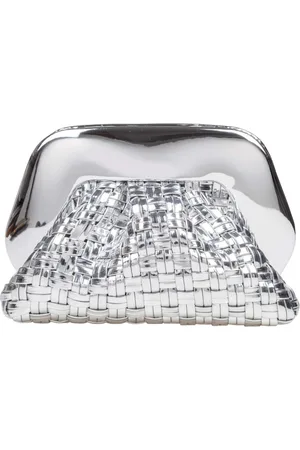 THEMOIRÈ Clutches, female, , ONE SIZE, Silver Gea Crossbody Bag