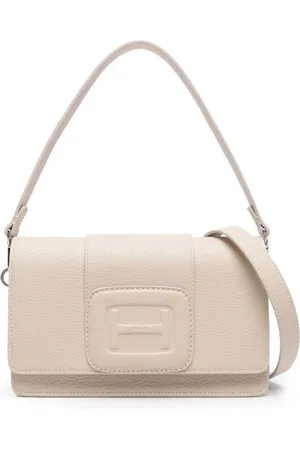 Hogan Handbags, female, , ONE SIZE, Leather Shoulder Bag with Removable Strap