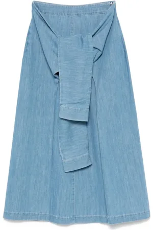 Fabiana Filippi Denim Skirts, female, , S, Clear A-line Skirt
