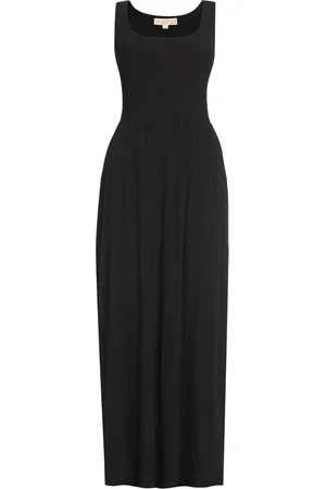 Michael Kors Ribbed Stretch Knit Maxi Dress