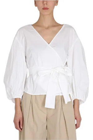 Michael Kors Blouses, female, , M, V-Neck Wrap Blouse