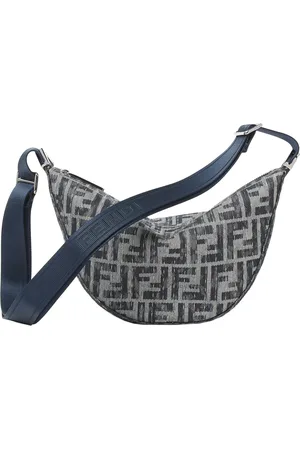 Fendi Cross Body Bags, male, , ONE SIZE, Denim Look Crossbody Bag