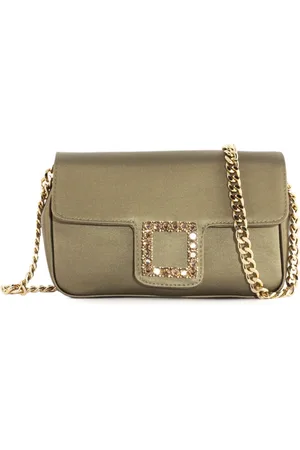 ROBERTO FESTA Satin Lunette Shoulder Bag