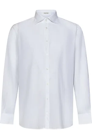 MASSIMO ALBA Shirt with Embroidered Coat of Arms