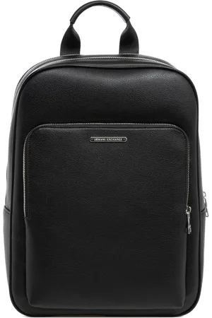 Armani Exchange Backpacks, male, , ONE SIZE, Stylish Zip Closure Plain Pattern Backpack