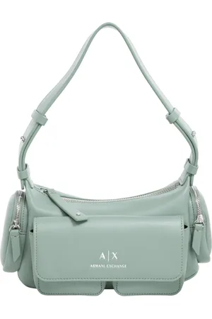 Armani Exchange Shoulder Bags, female, , ONE SIZE, Chic Hobo Bag with Zip Closure