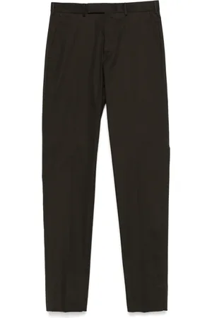 Ermenegildo Zegna Suit Trousers, male, , 3XL, Cotton Trousers with Side and Back Pockets