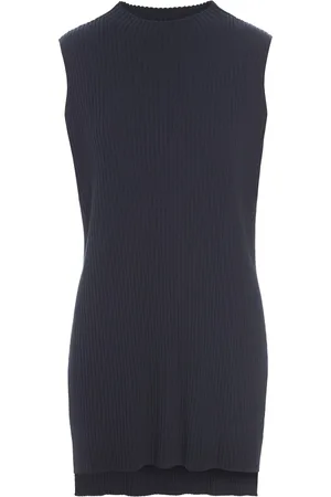 Bitte Kai Rand Knitted Dresses, female, , M, Ribbed Vest Dark Midnight
