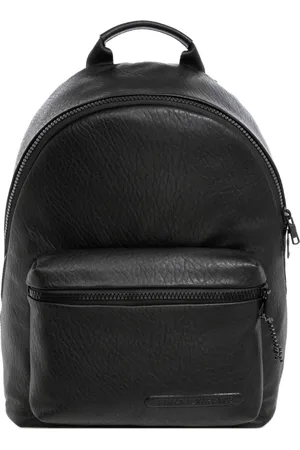 Armani Exchange Stylish Zip Closure Plain Backpack