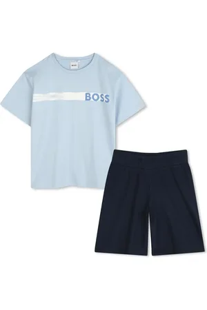 HUGO BOSS Sport Sets, male, , 4 Y, Sporty Set Shorts and T-shirt