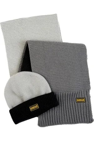 Barbour Beanies, male, , ONE SIZE, Gift Set with Slipstream Beanie and Scarf