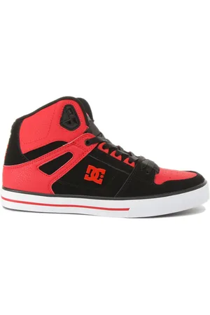 Dcshoes Sneakers, male, , 10 UK, High Top Trainers Red Men