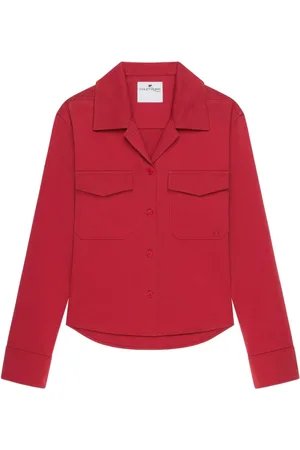 Courrèges Cotton Shirt with Flap Pockets