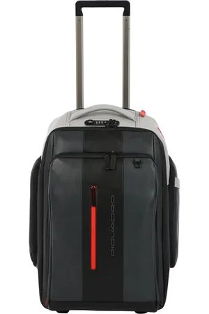 Piquadro Cabin Bags, male, , ONE SIZE, Grey Suitcase with USB Port
