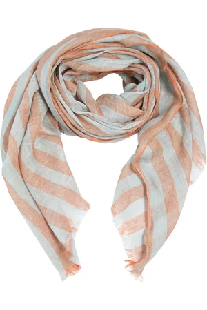 Bitte Kai Rand Scarves, female, , ONE SIZE, Orange Changeant Stripe Scarf