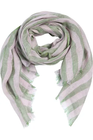 Bitte Kai Rand Scarves, female, , ONE SIZE, Green Changeant Stripe Scarf
