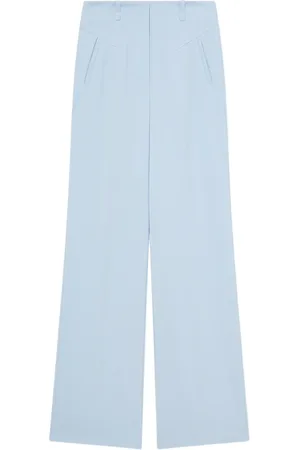 Patrizia Pepe Wide Trousers, female, , M, Palazzo Essential Wide Leg Trousers
