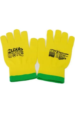 LOUIS VUITTON Pre-owned Accessories, female, , ONE SIZE, Pre-owned Nylon gloves