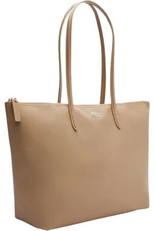 Lacoste Tote Bags, female, , ONE SIZE, Solid Color Logo Embroidered Bag