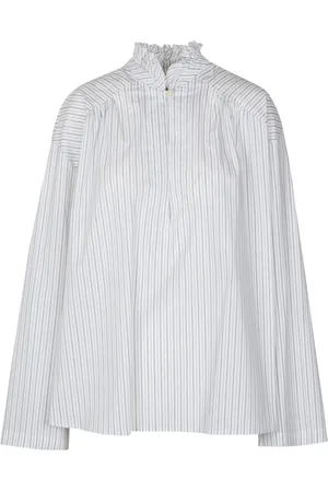 SEMICOUTURE Blouses, female, , XS, Striped Poplin Shirt