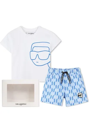 Karl Lagerfeld Sporty T-shirt and Shorts Set