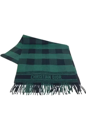 Dior Pre-owned Scarves, female, , ONE SIZE, Pre-owned Wool scarves