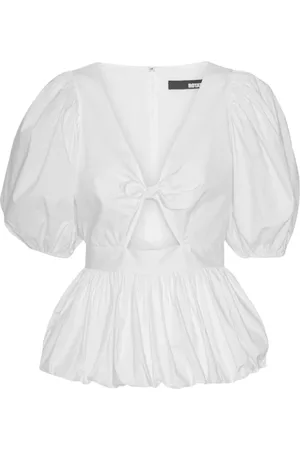 ROTATE Puff Sleeve Bubble Top