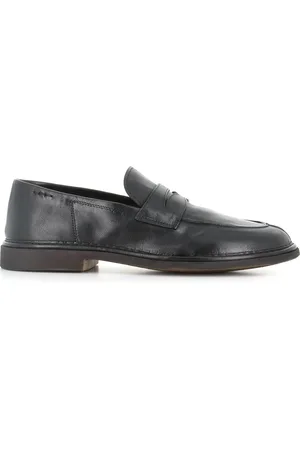 Alexander Hotto Loafers, male, , 7 UK, Leather Moccasin with Rubber Sole