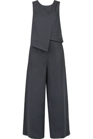 Alessia Santi Linen and cotton jumpsuit