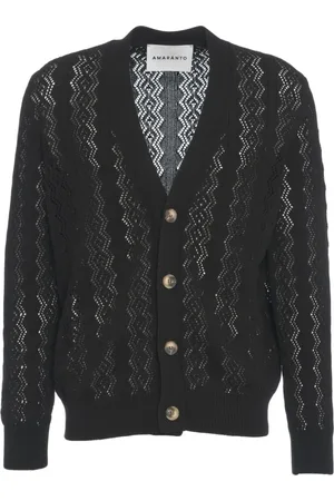 AMARANTO AMARÁNTO, Cardigans, male, , XL, Knit Cardigan