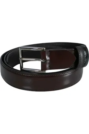 Hogan Belts, male, , ONE SIZE, Leather Pin Buckle Belt