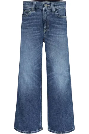 Tommy Hilfiger Dark Wash Wide Leg Jeans