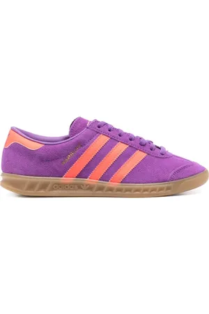 adidas Sneakers, female, , 3 1/2 UK, Hamburg Trainers with Orange Details