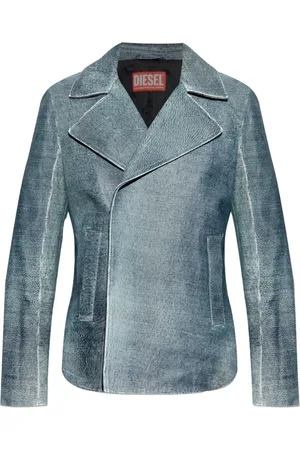 Diesel Indigo Denim Jacket Double-Breasted
