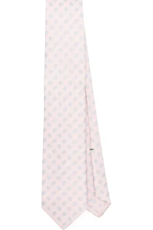 LUIGI BORRELLI NAPOLI Ties, male, , ONE SIZE, Silk Tie Pointed Tip