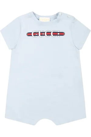 Gucci Kids Clear Web Print Clothing