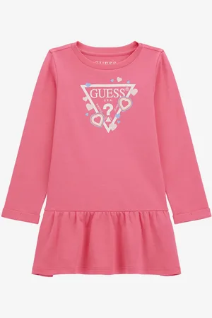 Guess Dresses, female, , 3 Y, Logo Jersey Dress for Girls