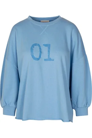 SEMICOUTURE Round-neck Knitwear, female, , L, Cotton Sweatshirt Maria L