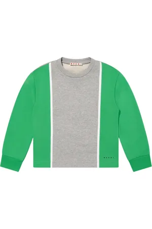 Marni Sweatshirts, unisex, , 12 Y, Colourblock Kids Sweatshirt