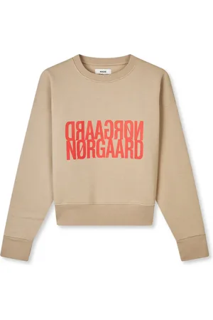 Mads Norgaard Stylish Sweatshirt Trench Coat Melange