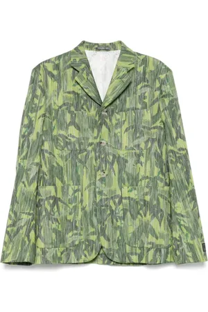 Kenzo Blazers, male, , M, Buttoned Front Jacket Pockets