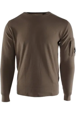 C.P. Company Round-neck Knitwear, male, , S, Wool Blend Men