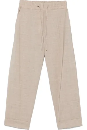 P.A.R.O.S.H. Straight Trousers, female, , L, Elasticated Drawstring Trousers