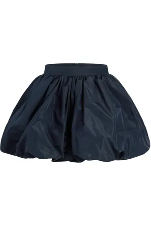 Patou Short Skirts, female, , XS, Navy Ruched Skirt