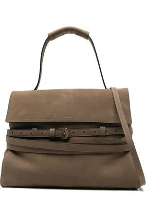 Moschino Handbags, female, , ONE SIZE, Foldover Top Shoulder Bag