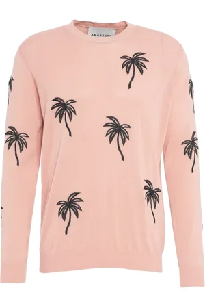 AMARANTO AMARÁNTO, Round-neck Knitwear, male, , L, Rose Knitwear Ss25