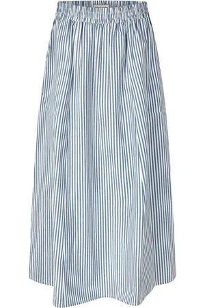 Lollys Laundry Maxi Skirts, female, , S, Striped Maxi Skirt Elegant and Casual