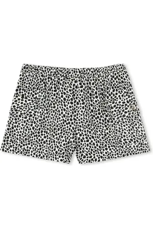 Michael Kors Animal Print Elegant Viscose Shorts